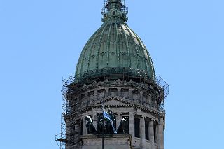 14 Argentine National Congress Building Dome Close Up Buenos Aires.jpg